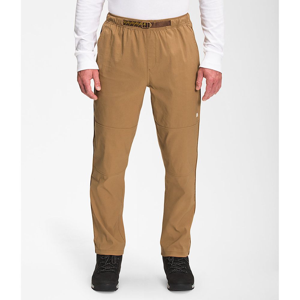 The North Face Pants Mens Australia - The North Face Class V Belted Brown (YPN-916423)